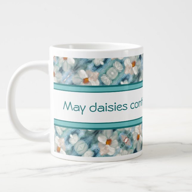 Daisy Blooms Jumbo-Tasse (Links)