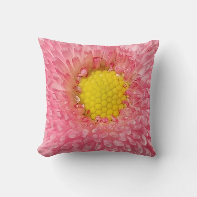 Daisy Blossom Throw Cushion Kissen (Vorderseite)