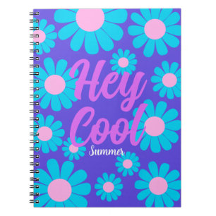 Daisy Blue Lilac Notizblock