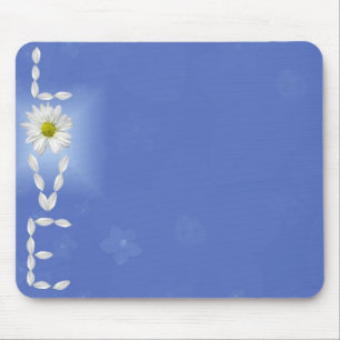 Daisy Blue Mousepad