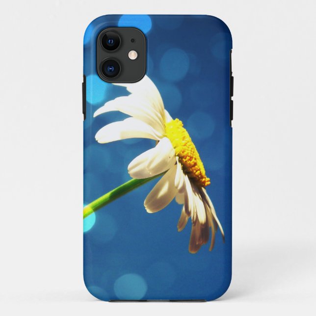 Daisy - Blue Sparkle iPhone 5 Fall Case-Mate iPhone Hülle (Rückseite)