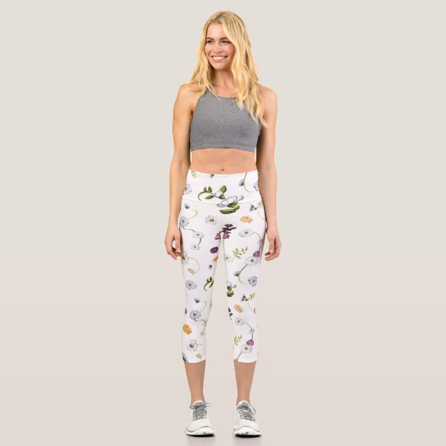 Daisy Blume 2 Capri Leggings (Vorderseite)