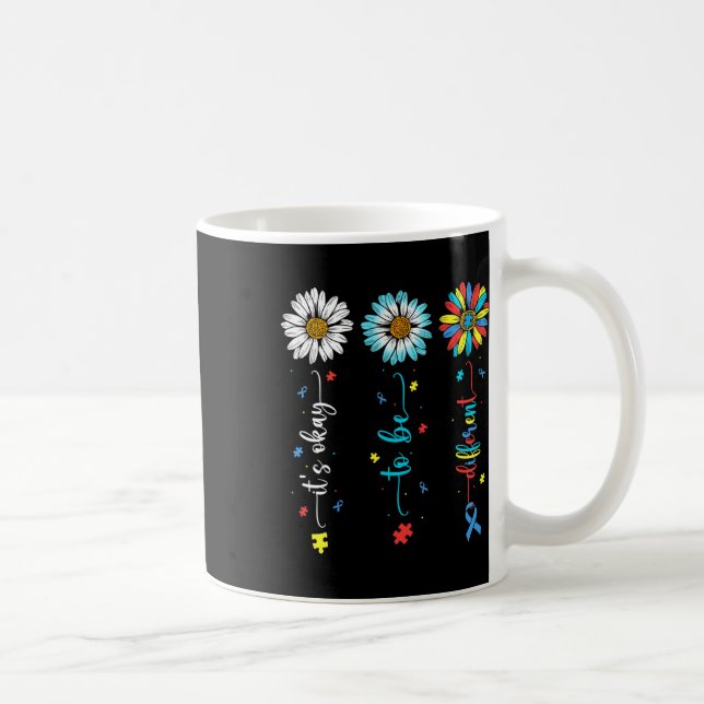 Daisy Blume Autismus Bewusstsein, dass sein Ok and Kaffeetasse (Rechts)