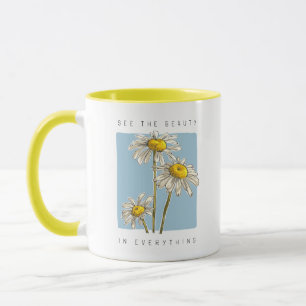 Daisy Blume Beauty Slogan Tasse