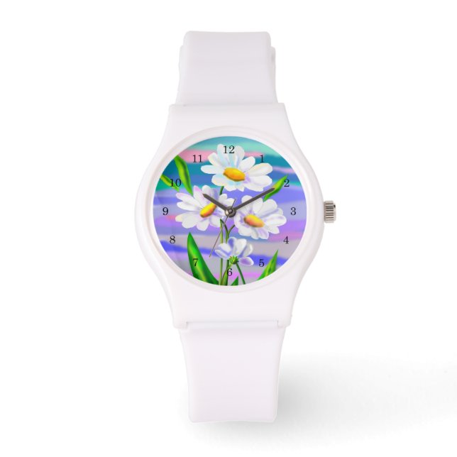 Daisy Blume beobachten Daisies Armbanduhr (Vorderseite)