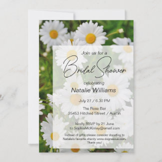 Daisy Blume Brautparty Einladung