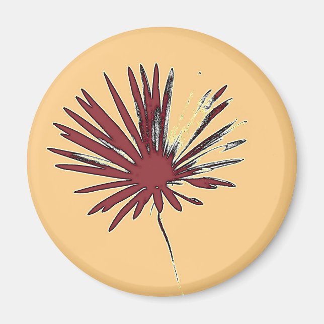 Daisy Blume c.1982 - Kunstmagnete Magnet (Vorne)