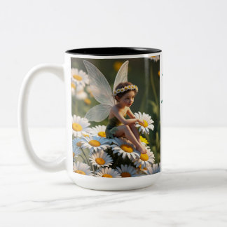 Daisy Blume Fairy Zweifarbige Tasse