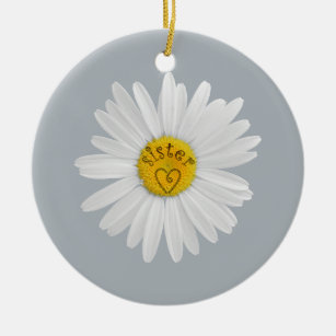Daisy Blume für Sister Art Customizing Background Keramik Ornament