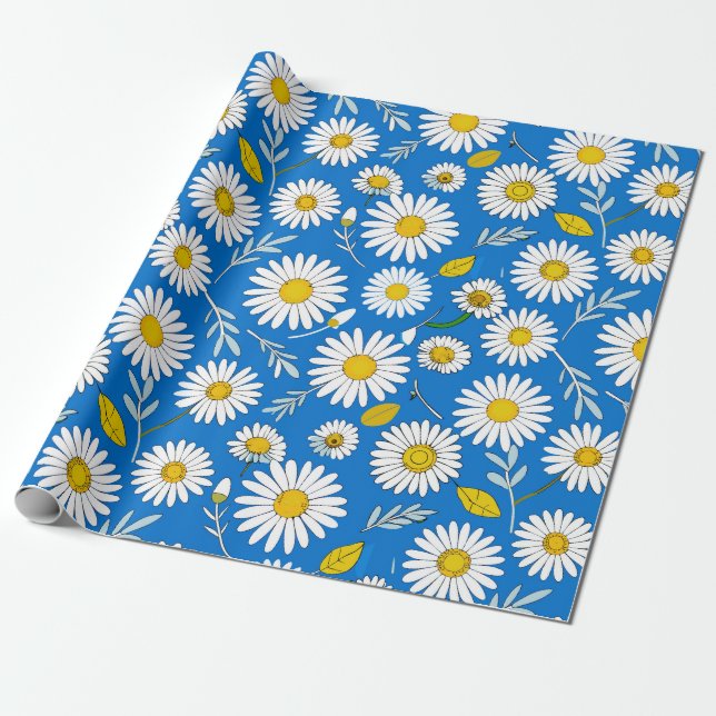Daisy-Blume Geschenkpapier (Ungerollt)