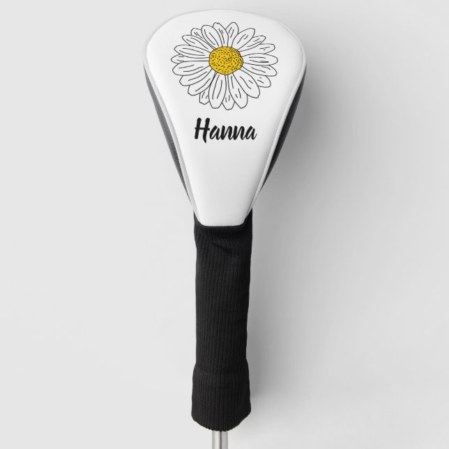 Daisy Blume Hand Golf Headcover (Vorderseite)