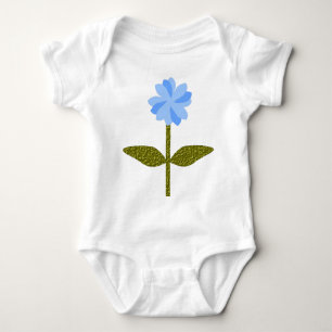 Daisy Blume Hübsch Blue Baby Baby Strampler