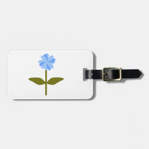 Daisy Blume Hübsch Blue Custom Luggage Tag Gepäckanhänger