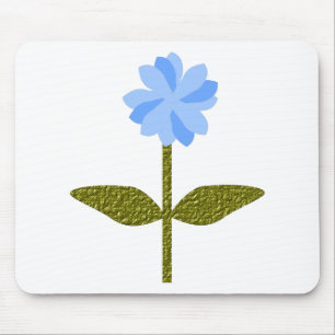 Daisy Blume Hübsch Blue Mousepad