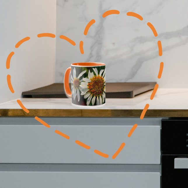 Daisy Blume im Garten Blumenstrauß Tasse Cup (Von Creator hochgeladen)