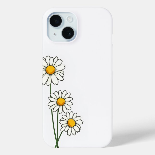 Daisy Blume iPhone Case (Rückseite)