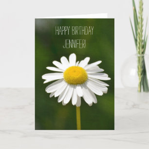 Daisy Blume Karte