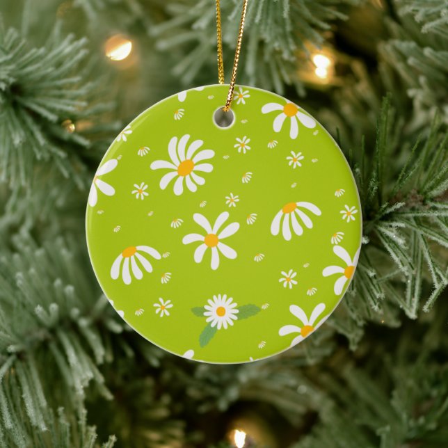 Daisy Blume Keramik Ornament (Baum)