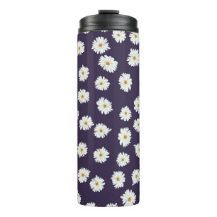 Daisy Blume: kleines, nahtloses Muster. Thermosbecher
