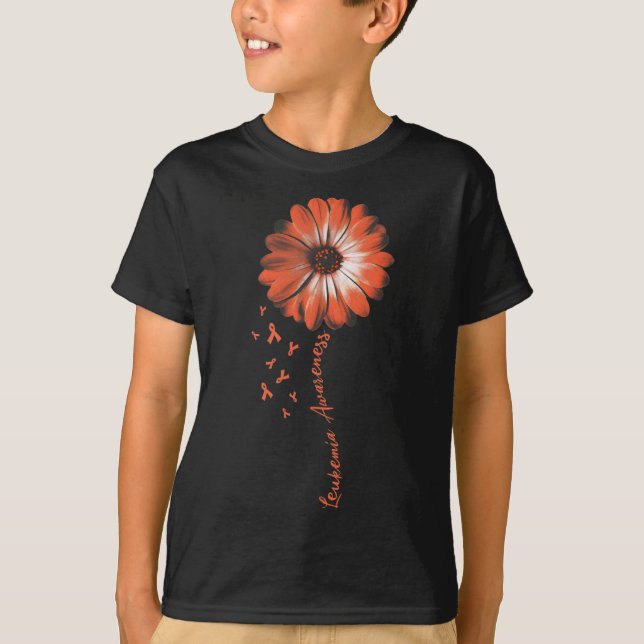 Daisy Blume Leukämie Aufklärungsgeschenke T-Shirt (Vorderseite)