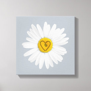 Daisy Blume Liebe Art Customizing Background Leinwanddruck