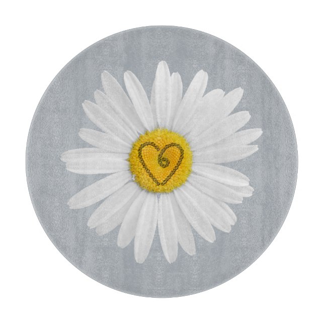 Daisy Blume Liebe Art Customizing Background Schneidebrett (Vorderseite)