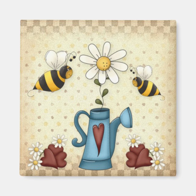 Daisy Blume Magnet (Vorne)