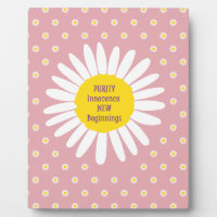 Daisy-Blume-Muster - Reinheit, Innocence-Zitat