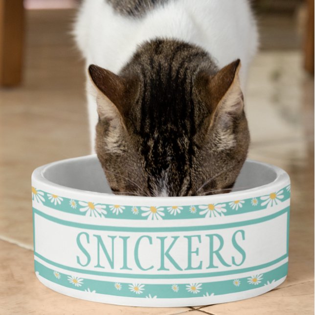 Daisy Blume Niedlicher Personalisierter Name Napf (Von Creator hochgeladen)