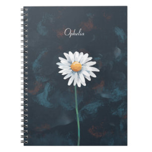 Daisy Blume Notebook - Blumenbilder-Design Notizblock