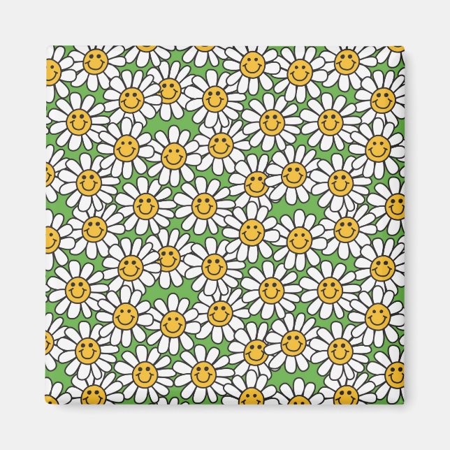 Daisy Blume Pattern Magnet (Vorne)