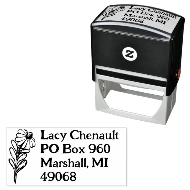 Daisy Blume Permastempel (Beispiel)