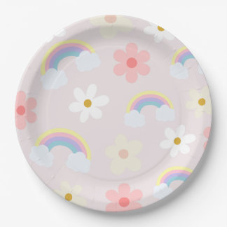 Daisy Blume Rainbow Pink Plate Pappteller