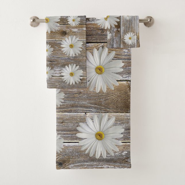 Daisy Blume Rustic Barboard Badhandtuch Set (Insitu)