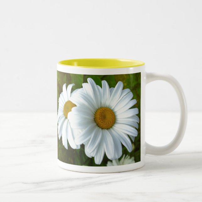 Daisy Blume Tasse Kaffee Cup White Daisies Cup (Rechts)