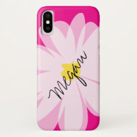 Daisy Blume Vektor Art angepasste iPhone X Fall