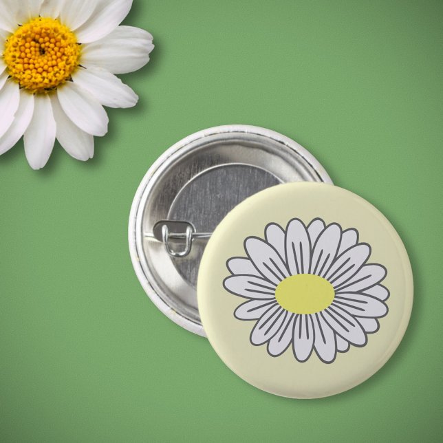 Daisy Blume Yellow Button (Daisy Flower Yellow Button)