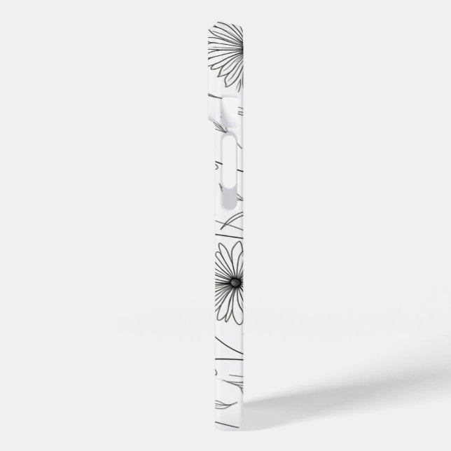 Daisy Blume zeichnend iPhone 14 Hüllen (Rückseite / Links)