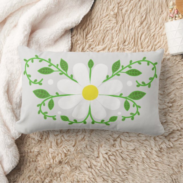 Daisy Blumenmuster werfen Kissen (Decke)