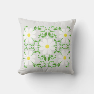 Daisy Blumenmuster werfen Kissen