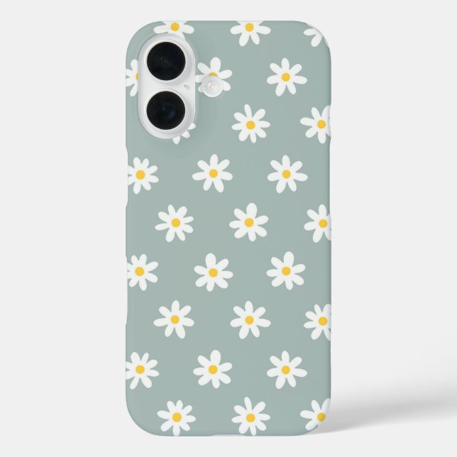 Daisy Boho Floral Case-Mate iPhone Hülle (Rückseite)