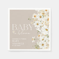 Daisy Boho Wildblume Baby in Blütendusche