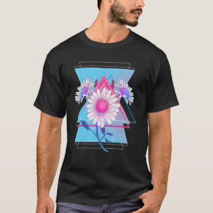 Daisy Botanical Garden Vaporwave 90er Jahre Daisy T-Shirt
