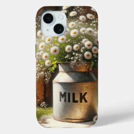Daisy Bouquet in Milk Can Case-Mate iPhone Hülle