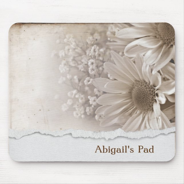 Daisy Bouquet Mousepad (Vorne)
