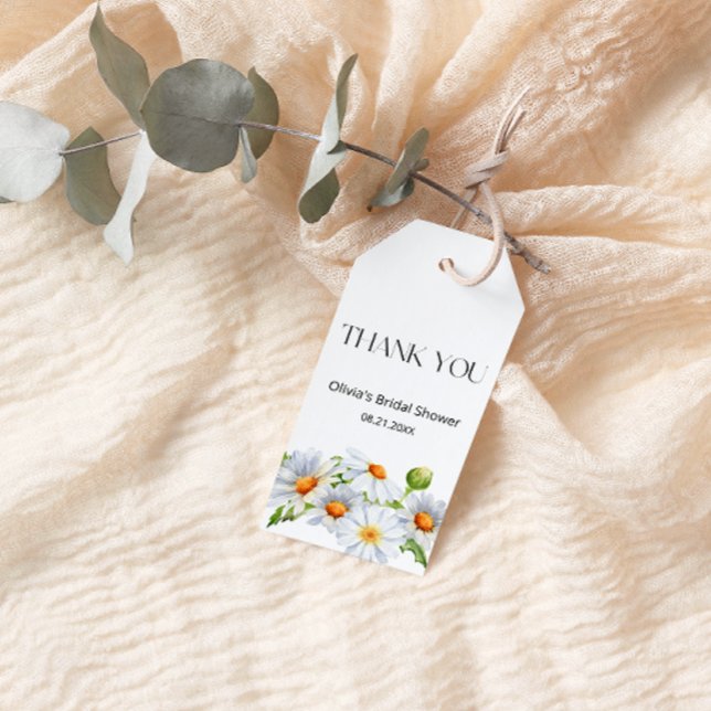 Daisy Brautparty vielen Dank Geschenkanhänger (Von Creator hochgeladen)