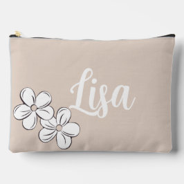 Daisy Bridesmaid Makeup Bag Zubehörtasche