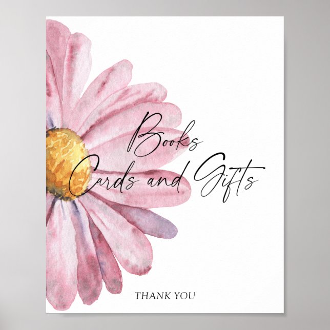 Daisy - BÜCHERKARTEN UND GIFTS-Poster Poster (Vorne)