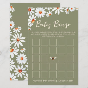 Daisy & Bumblebee Baby Bingo