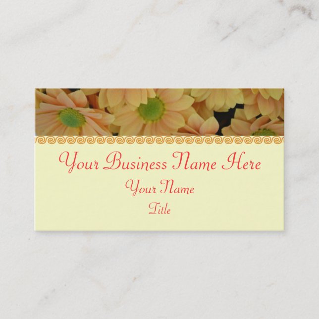 Daisy Business Card Visitenkarte (Vorderseite)